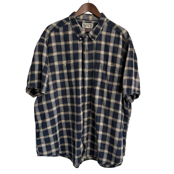 Duluth Trading Co Other - Duluth Trading shirt mens 3XL plaid hemp organic cotton outdoor button down camp